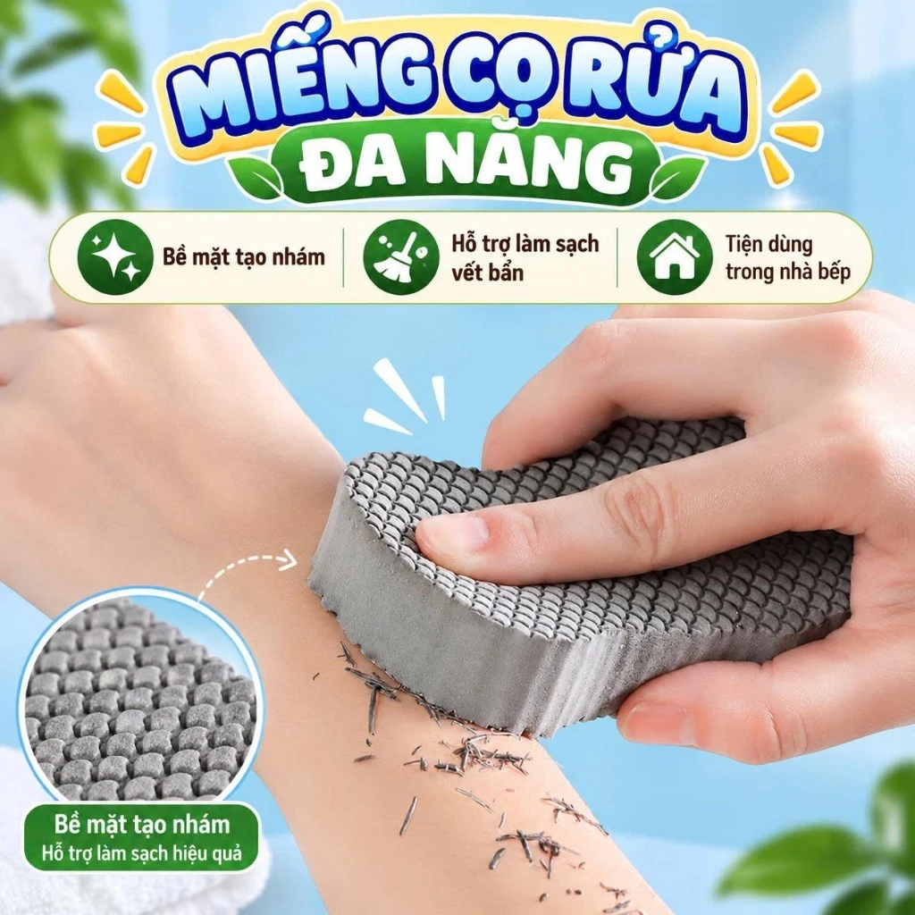 Bông Tắm Bọt Biển Mềm Tẩy Tế Bào Chết Làm Sạch Da Có Móc Treo