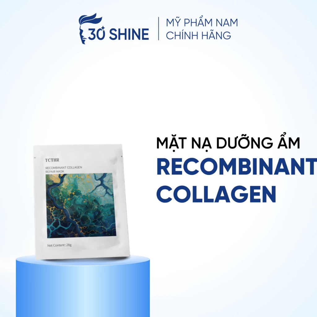 Mặt nạ DƯỠNG ẨM sáng da RECOMBINANT COLLAGENT REPAIR 30shine phân phối chính hãng