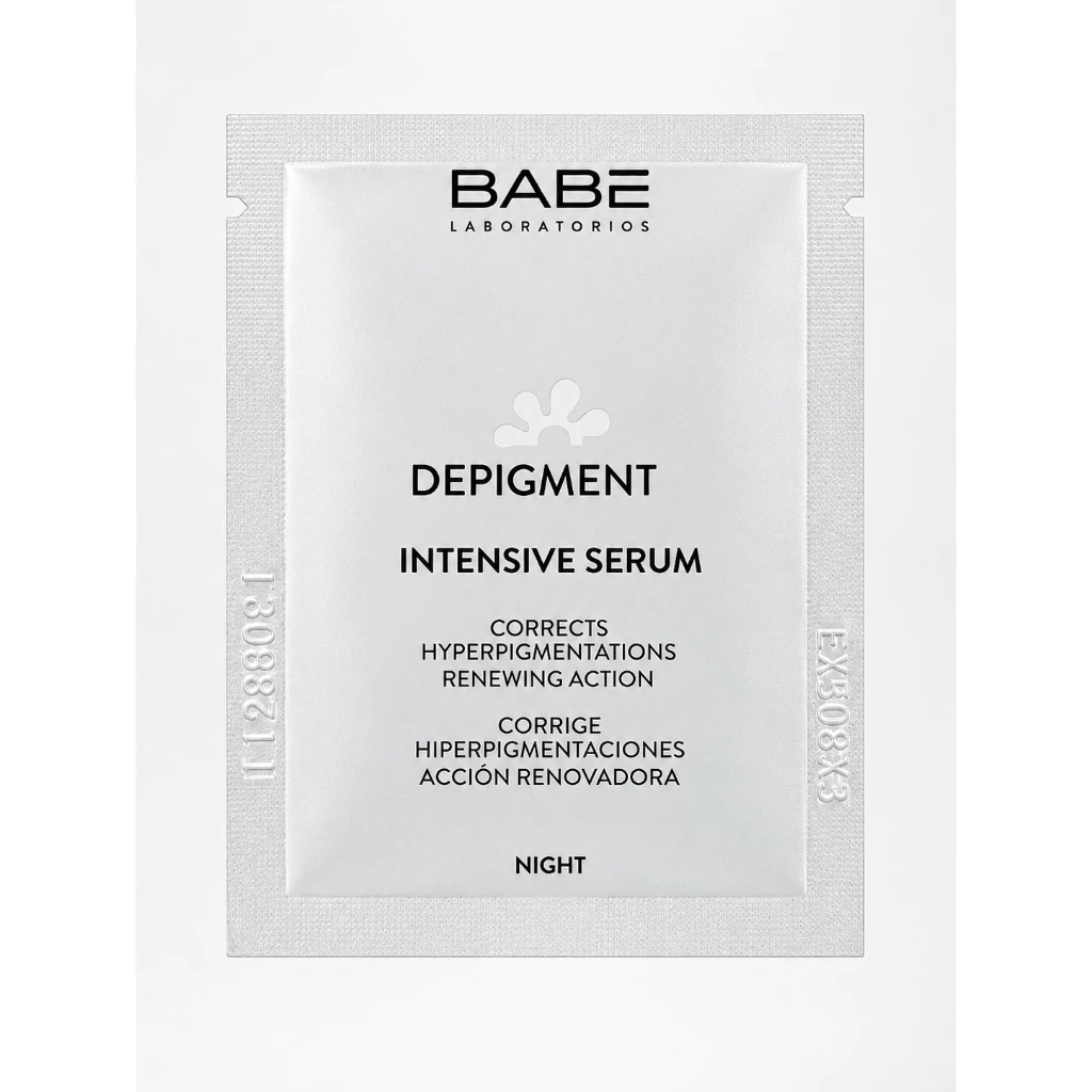 [QUÀ TẶNG KHÔNG BÁN] Tinh chất dưỡng sáng da và làm mờ vết thâm nám BABE DEPIGMENT+ Intensive Serum gói 2ml