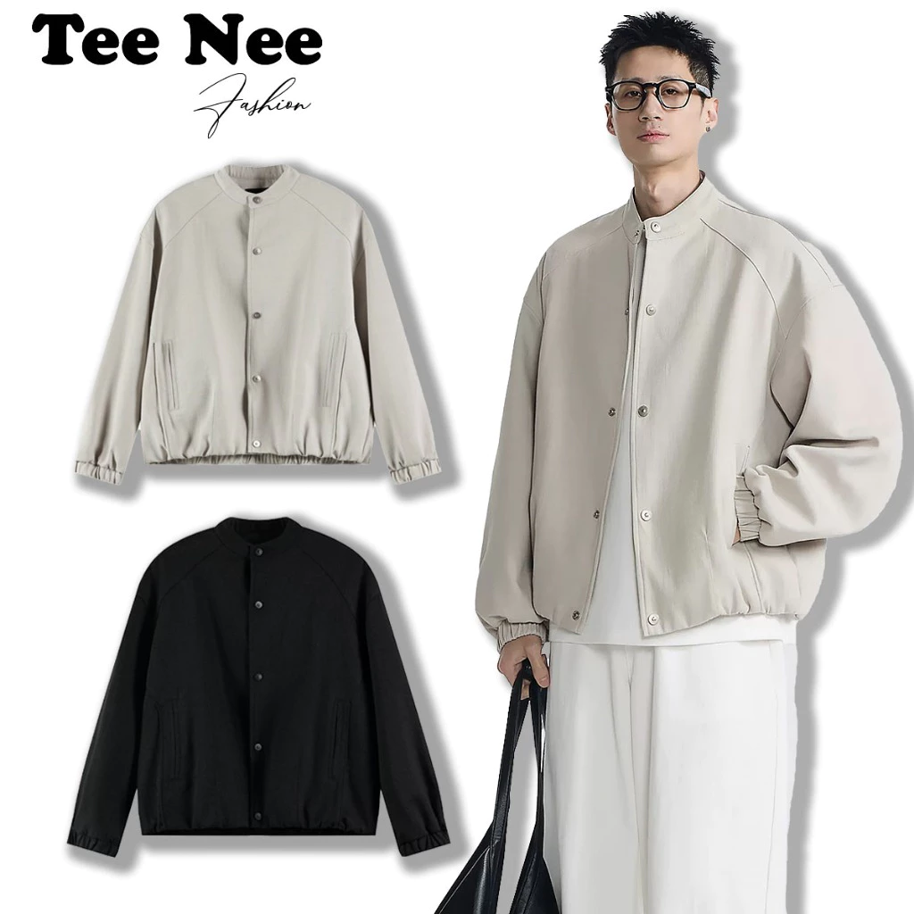 [DEAL MỞ BÁN] Áo Khoác Kaki Nam Nữ Form Rộng 2 Lớp Lót Lụa Hottrend TeeNee - AKKK