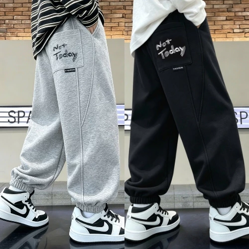 [Quà tặng 1 kẹo Chupachup hoặc không có gì khi mua sản phẩm bất kỳ] Quần dài thu đông, quần kaki cho bé trai NTD