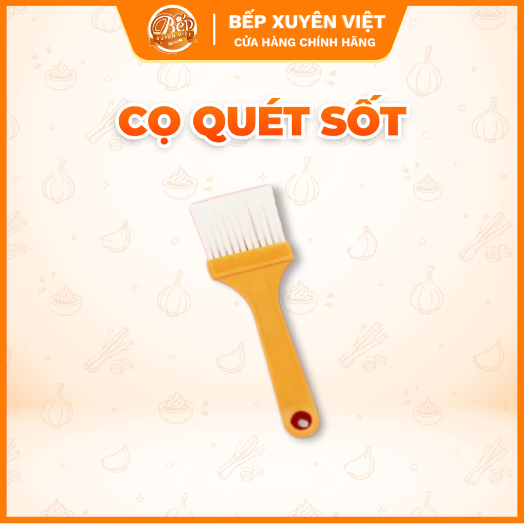 [QUÀ TẶNG HỎA TỐC] Cọ quét sốt gia vị, ướp thịt, hải sản tiện lợi cho gia đình, nhà bếp.