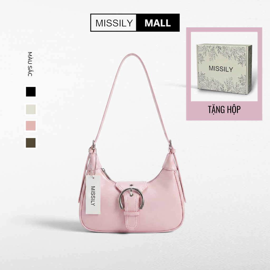 Túi xách nữ, túi đoe chéo, đeo vai, túi xách tay MISSILY size 26cm…