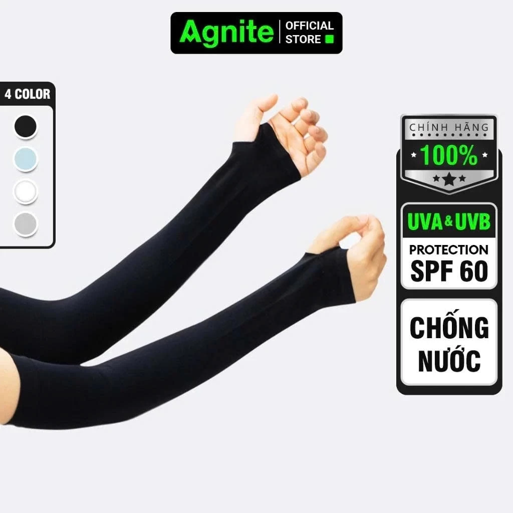 Găng Tay Chống Nắng Deli Xỏ Ngón Dày Dặn, Chống Tia UV Thoáng Mát Thấm Hút Mồ Hôi, Bao Tay Đi Đường