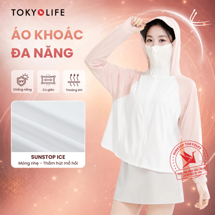 Áo chống nắng nữ SunStop Ice TOKYOLIFE 40005807 TDH