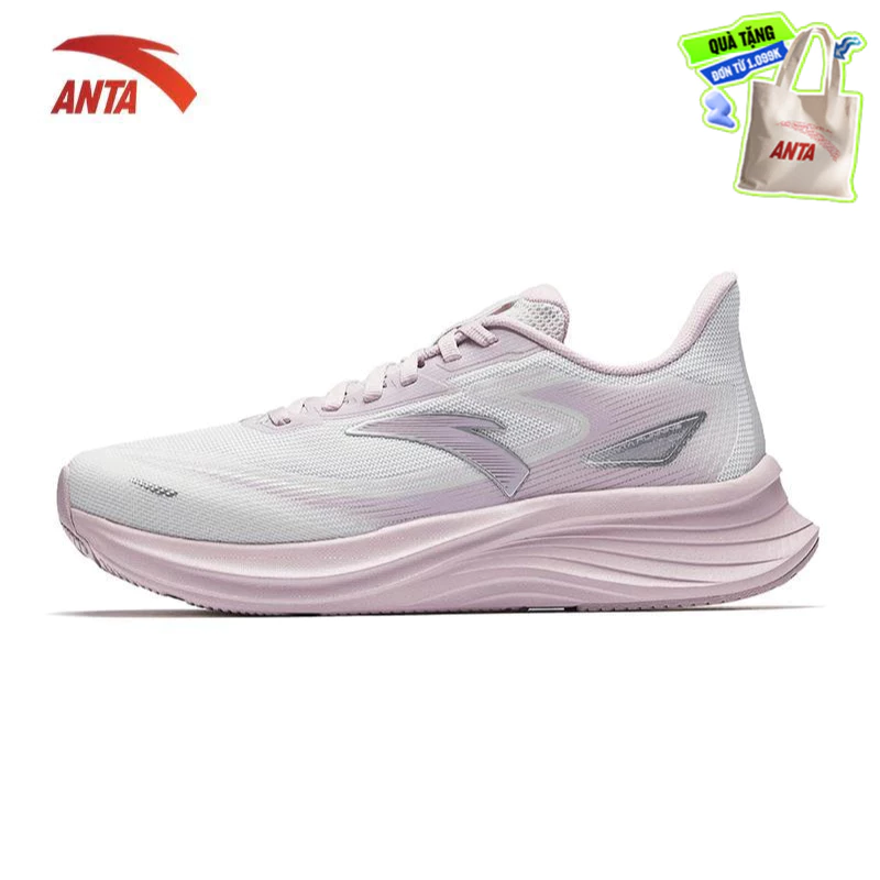 [5KM+] ANTA Giày thể thao chạy bộ nữ siêu nhẹ Xufeng Anta Sports Running Shoes Giày chạy bộ thoáng khí 1225A5510U