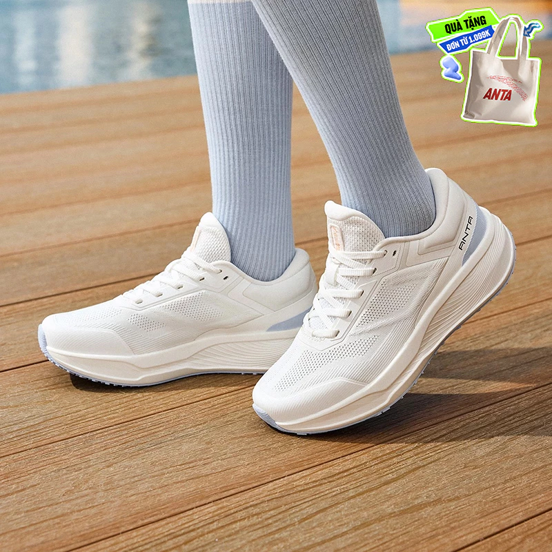 [5KM+] ANTA Nữ Shenxing Giày tập luyện Training Shoes Giày thể thao tập gym nhẹ êm thoáng khí 1225C7718