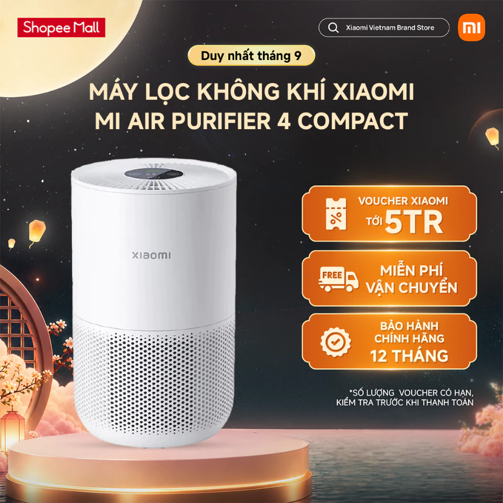 Máy lọc không khí Xiaomi Mi Air Purifier 4 Compact / 4 Lite / Mijia Smart Air Purifier 6 - Bản mới nhất