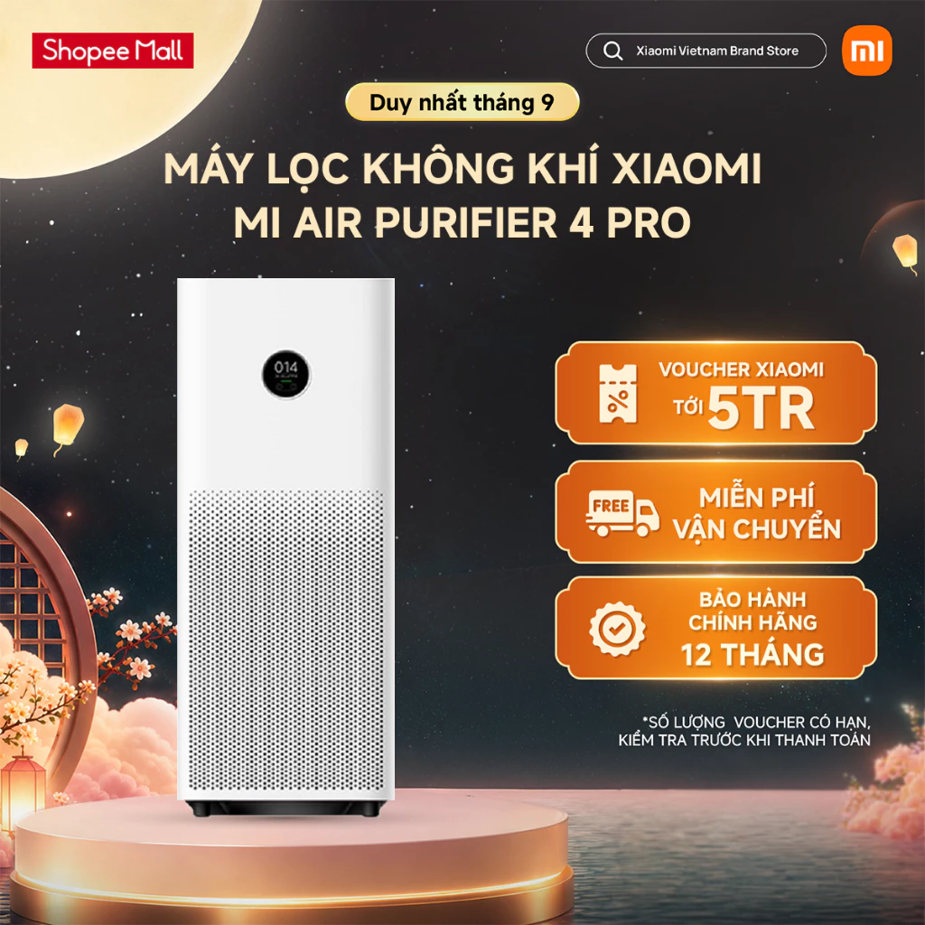 Máy lọc không khí Xiaomi Smart Air Purifier 4 Pro BHR5056EU