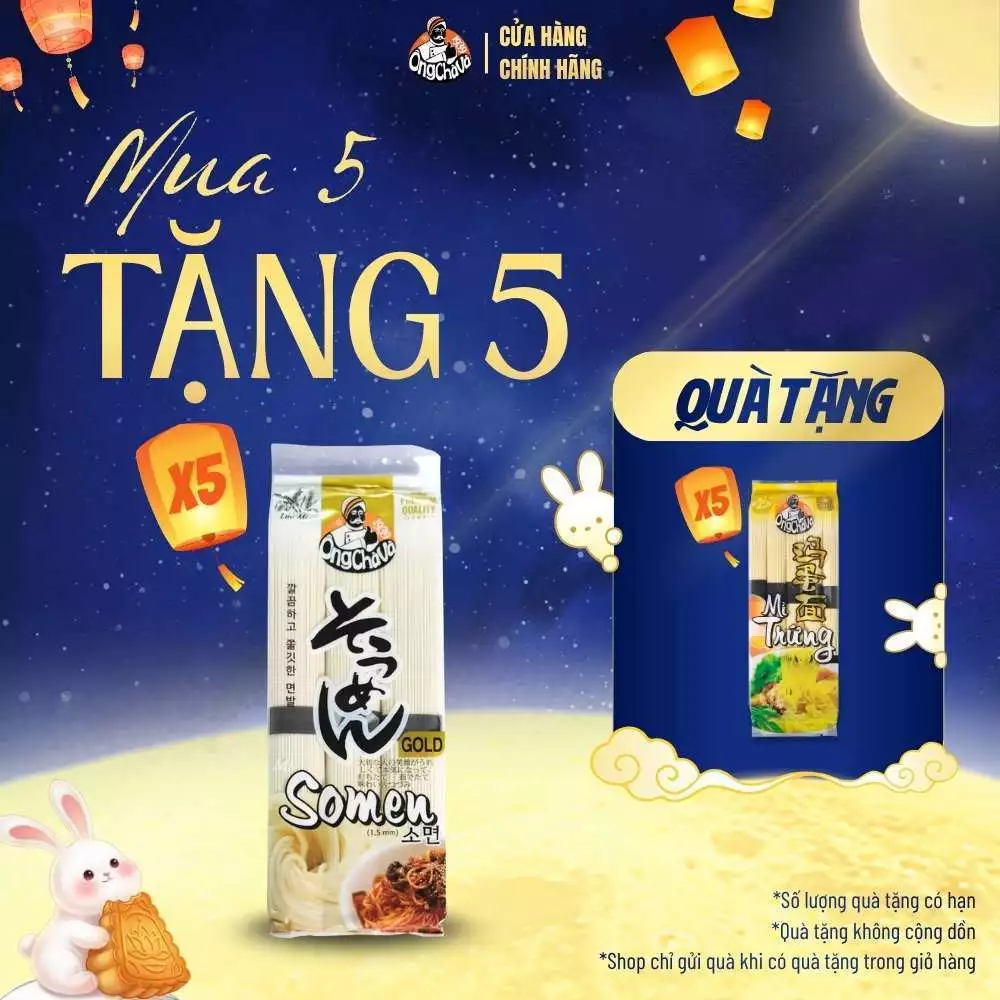 Mì Somen Khô thương hiệu Ông Chà Và 300gr – Hàng Chính Hãng