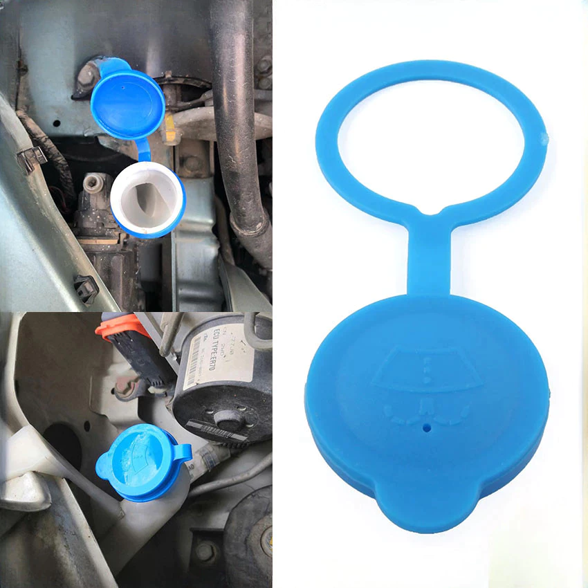 Nắp đậy bình nước rửa kính chắn gió ( 6.1cm, XANH) cho xe hơi , ô tô