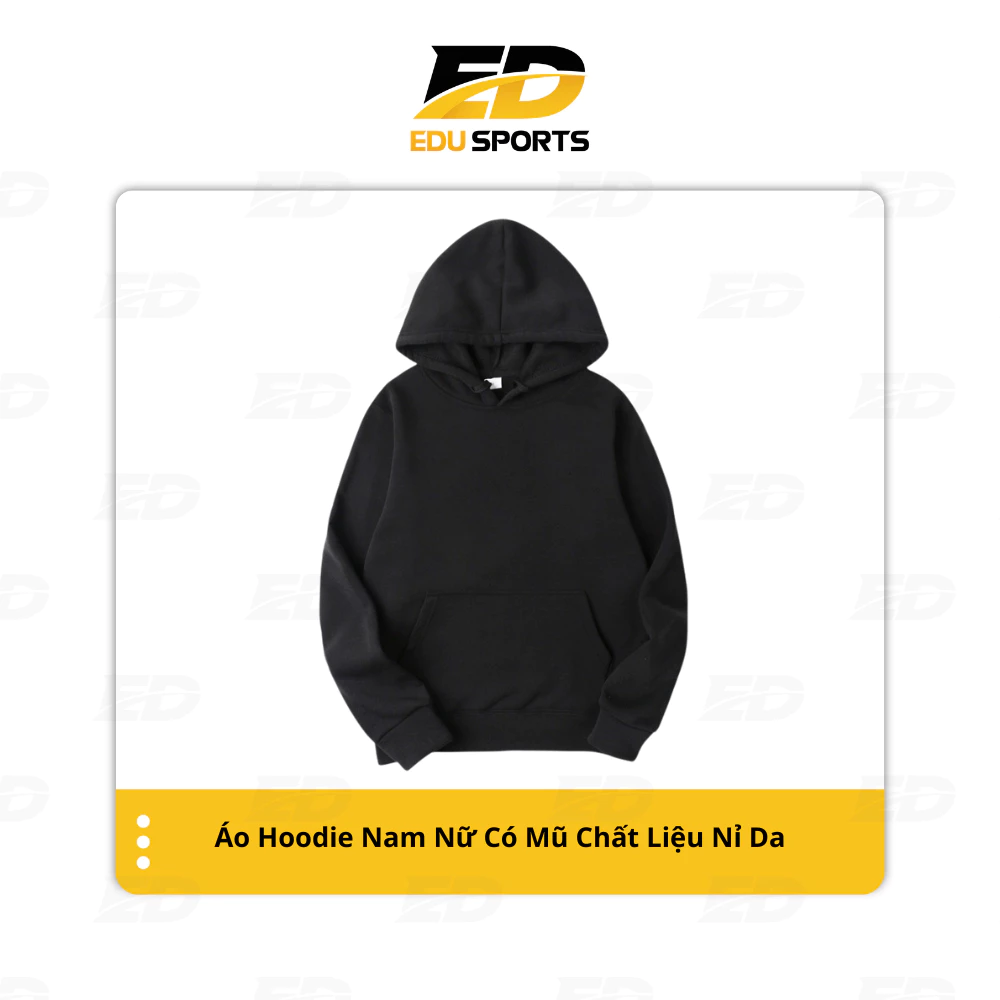 Áo Hoodie basic nam nữ unisex form rộng mặc cực đẹp, chất nỉ cotton