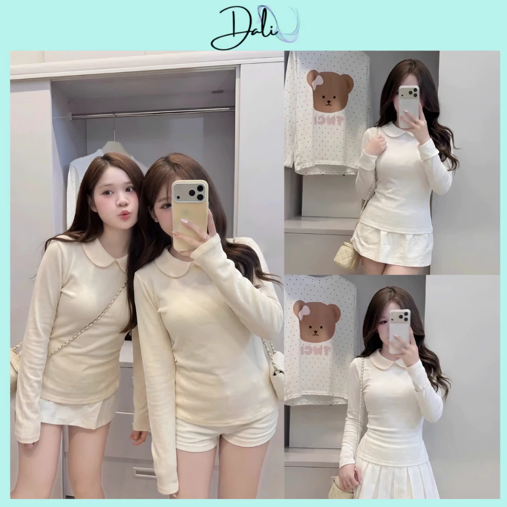 Áo Thun Giữ Nhiệt Cổ Sen Dài Tay Chất Liệu Thun Zip Co Dãn