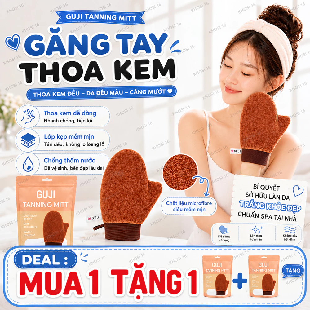 [MUA 1 TẶNG 1] Găng Tay Thoa Kem Chống Bết Dính, Siêu Thấm Nhanh, Đều Lớp Kem_khosi16