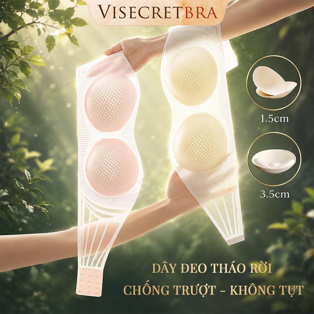 Áo Lót Nữ Áo Bra Nữ Visecret Bra Áo Không Dây Nâng Vòng 1 Không Gọng Có Mút…
