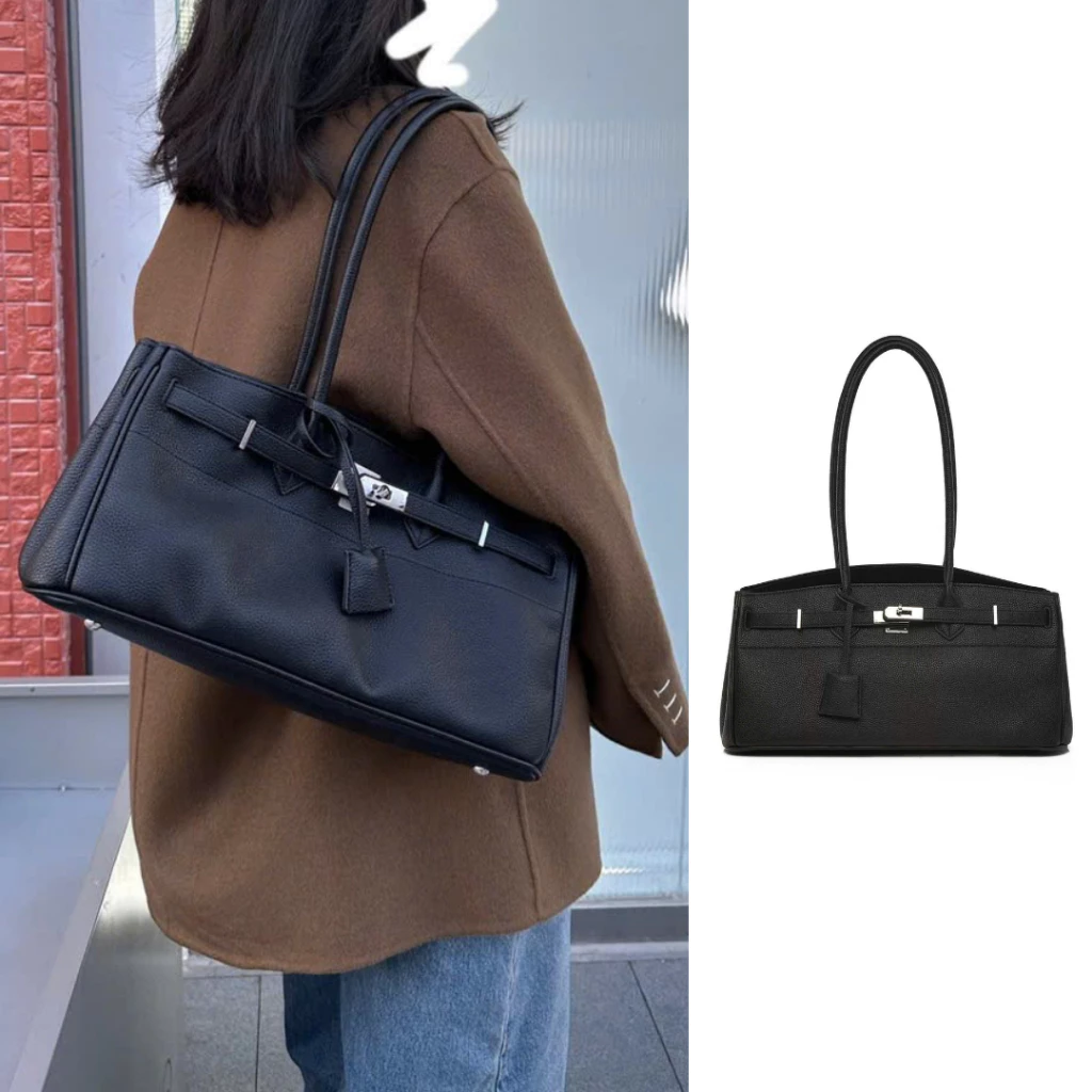 Túi xách JW Shoulder Bag (Hàng có sẵn HCM) - Túi xách da bò vân togo mềm đẹp