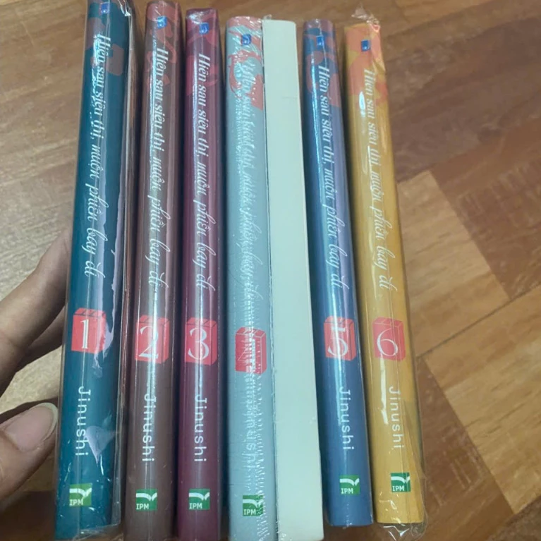 (đủ pk) Bộ 6q vở Hiên Sau Siêu Thị tập 1-6 bản st+đb- Muộn Phiền Bay Đi