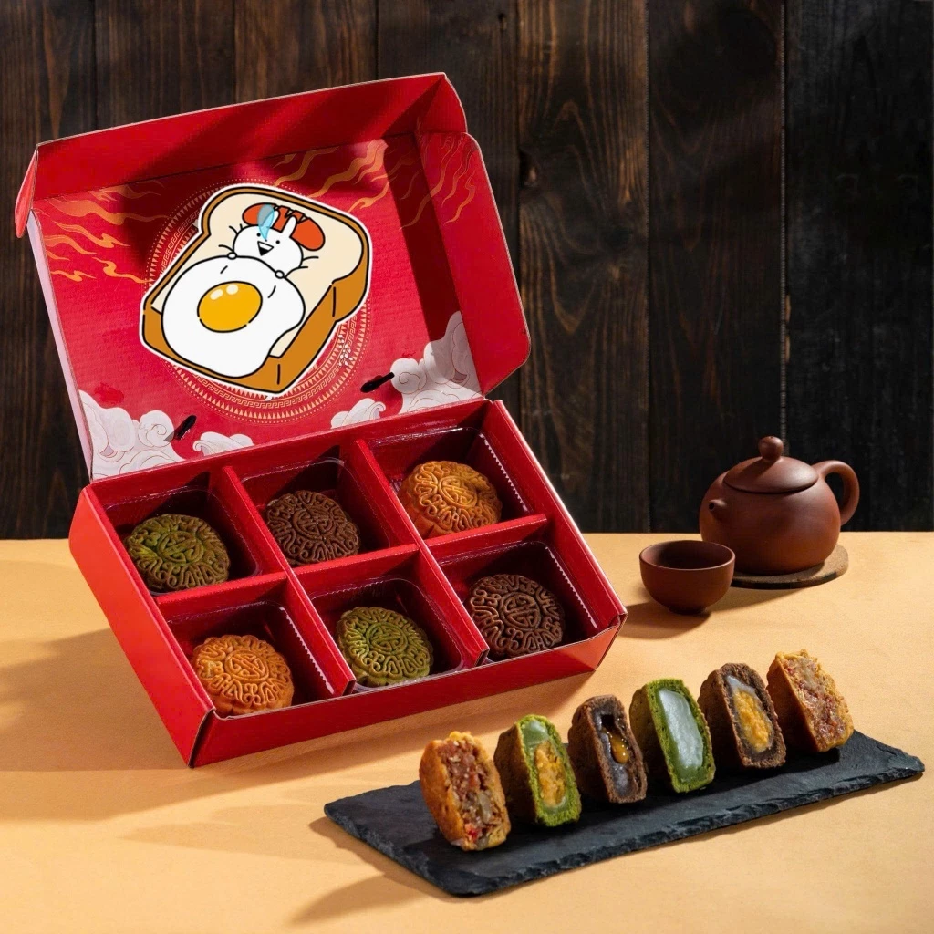 [GIAO SAU TRUNG THU] Lâm Thuỷ Hộp 6 bánh trung thu Lâm Thuỷ các vị