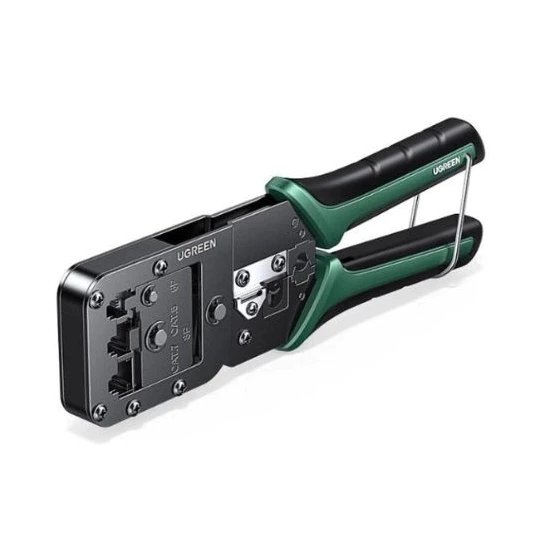 Kìm bấm mạng UGREEN | Bấm đầu hạt mạng Rj45 và Rj11 | Tay cầm cao su chống trơn trượt | Bảo hành 18  tháng | 15115