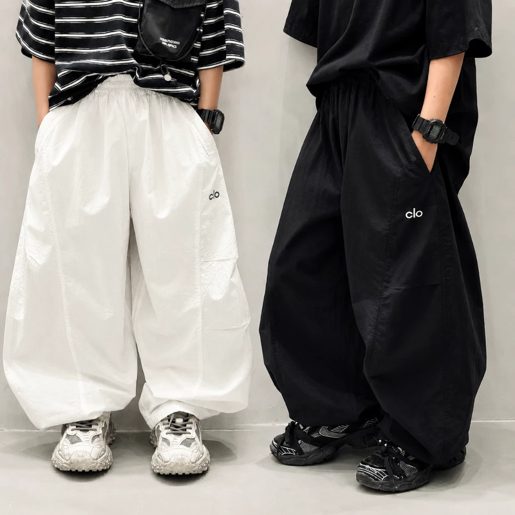 Quần Gió Túi Hộp Bé Trai Size Đại 10 Tuổi, Quần Jogger Baggy Trẻ Em Phong Cách Hàn Quốc, Quần Gió Bé Trai 35kg CLO