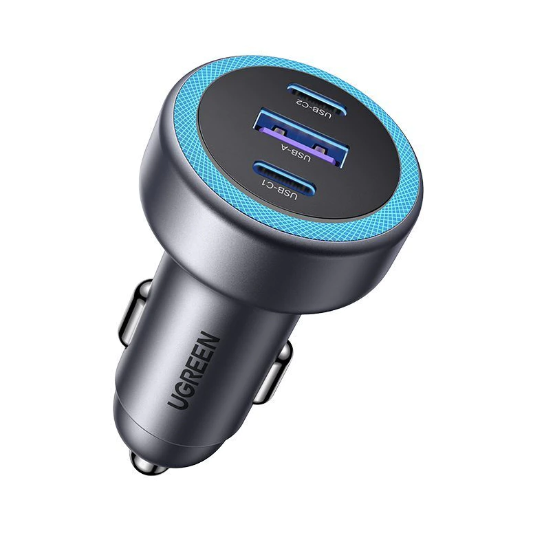 Tẩu sạc ô tô Ugreen EC307 | Sạc nhanh 30W | Type C & USB A | Vỏ ABS + Sơn kim loại | BH 18 tháng 1 đổi 1 | 45843