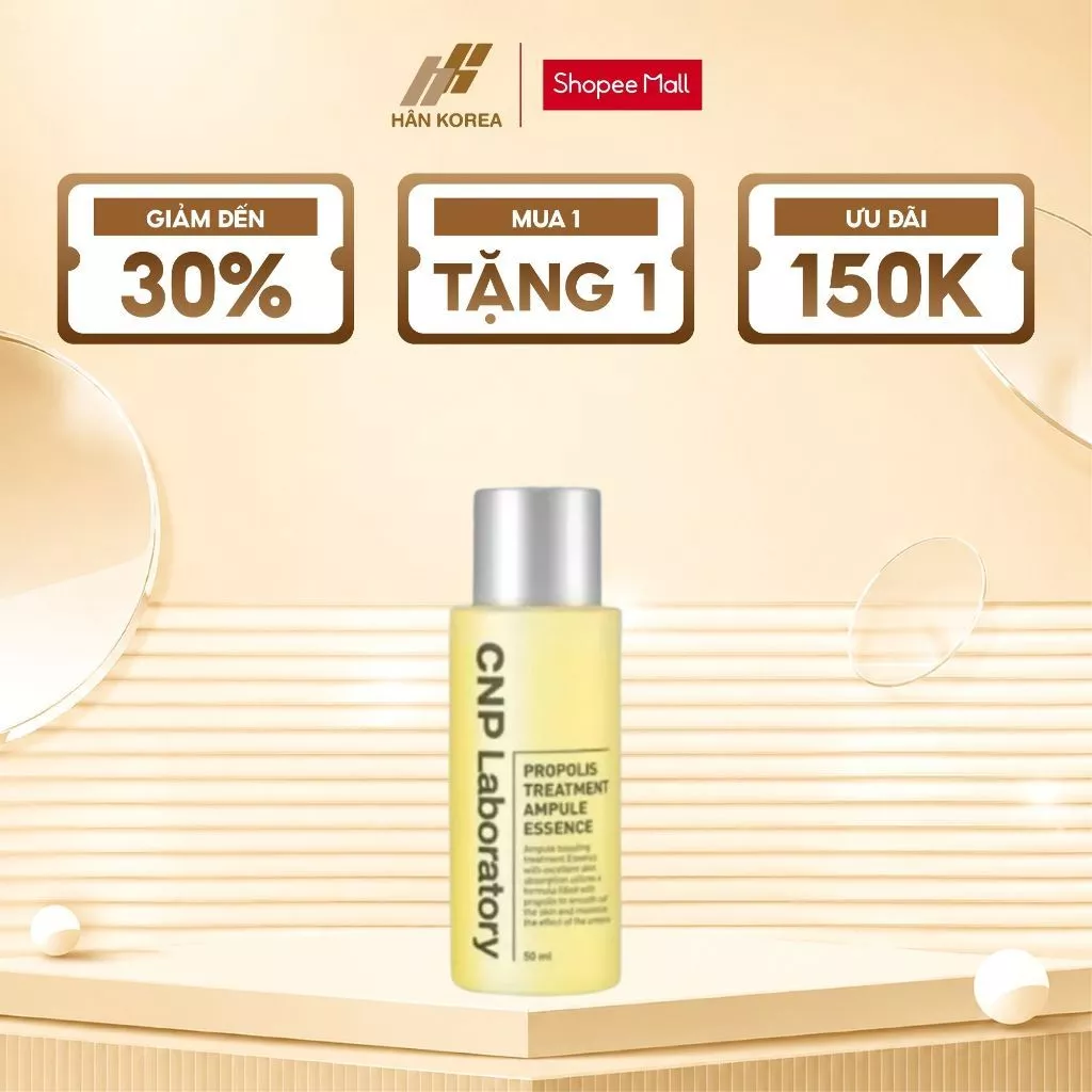 Nước Thần Keo Ong CNP Mini 50ML, Toner (Nước dưỡng) Keo Ong Phục Hồi Da - C83