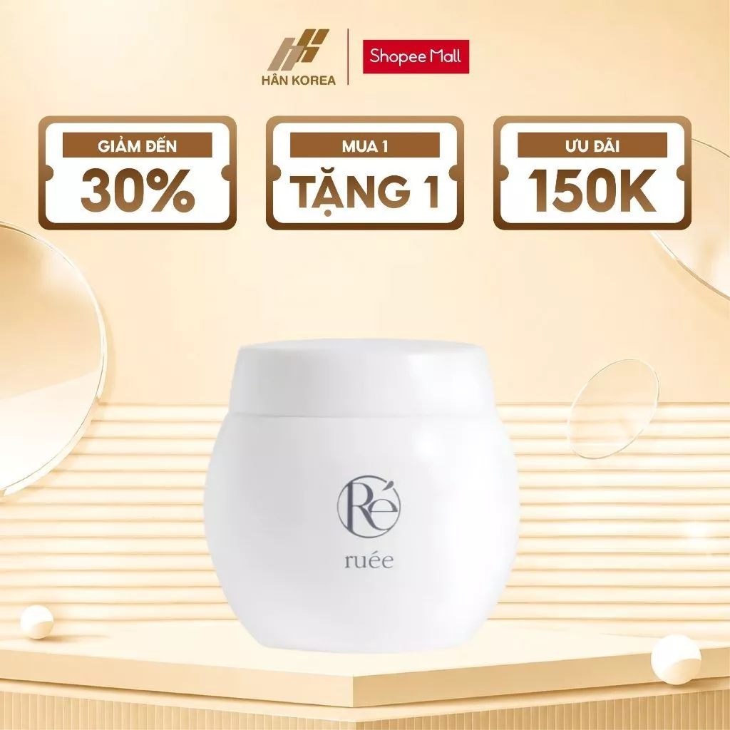Kem Nám Sạm Ban Đêm Chuyên Sâu RUEE Giảm Lão Hóa, Trắng Sáng Đều Màu Da 50ML - C490