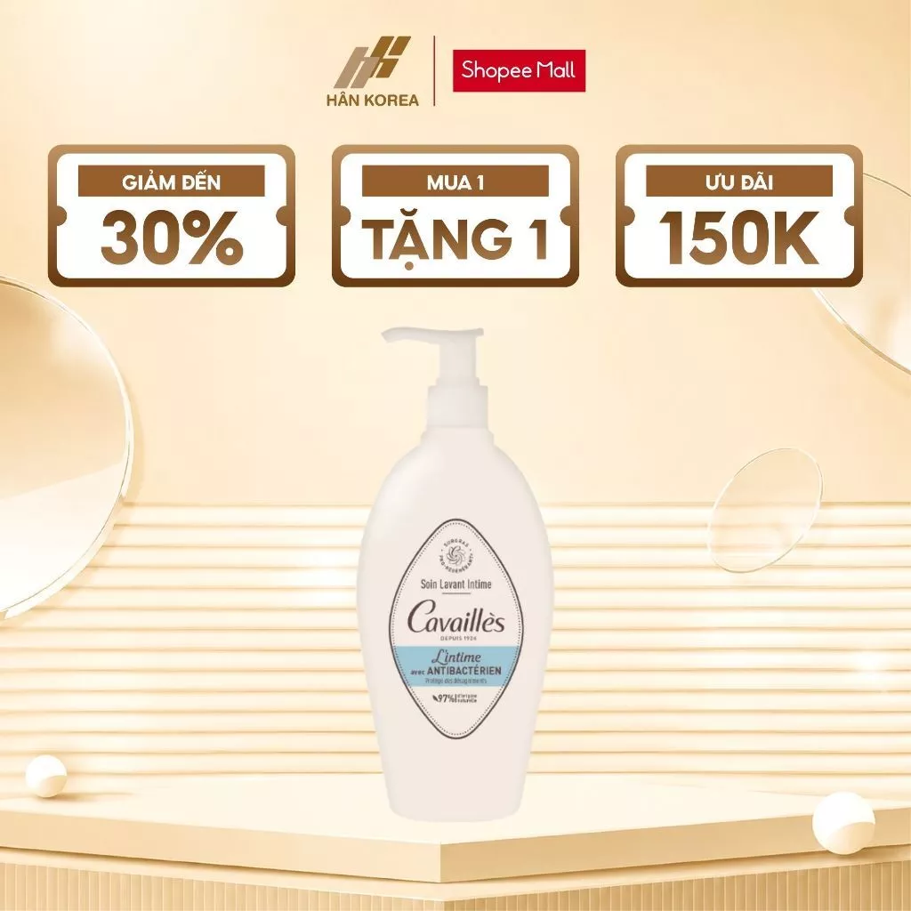 Dung Dịch Vệ Sinh Cavaillès L'intime Protecteur 250ml, Hỗ Trợ Khử Mùi, Ngừa Viêm, Thơm Tự Nhiên