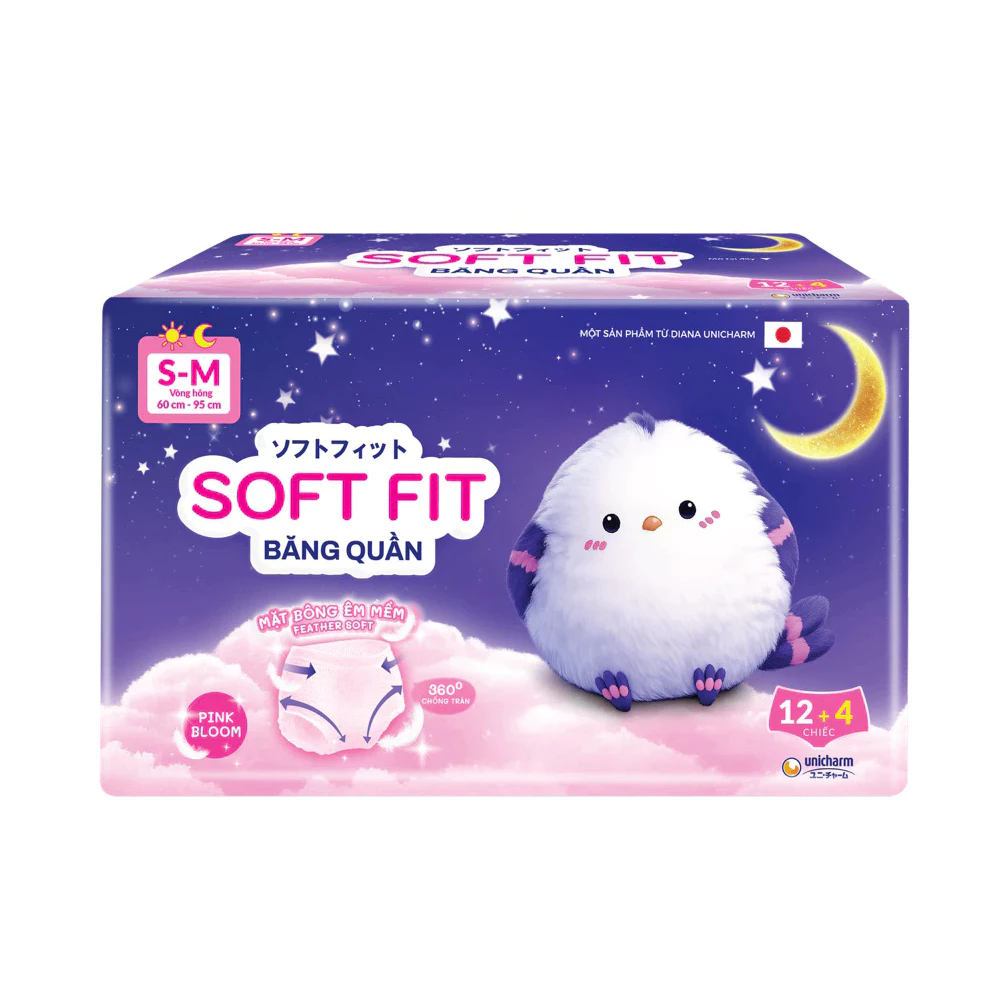 Diana Băng Quần Beauty Hip size M-L 12 chiếc/gói