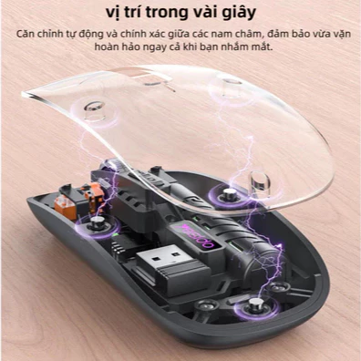 Chuột Không Dây Yesido KB29 Chuột Laptop PC Wireless Mouse Phụ Kiện Máy Tính Cho Văn Phòng Học Tập