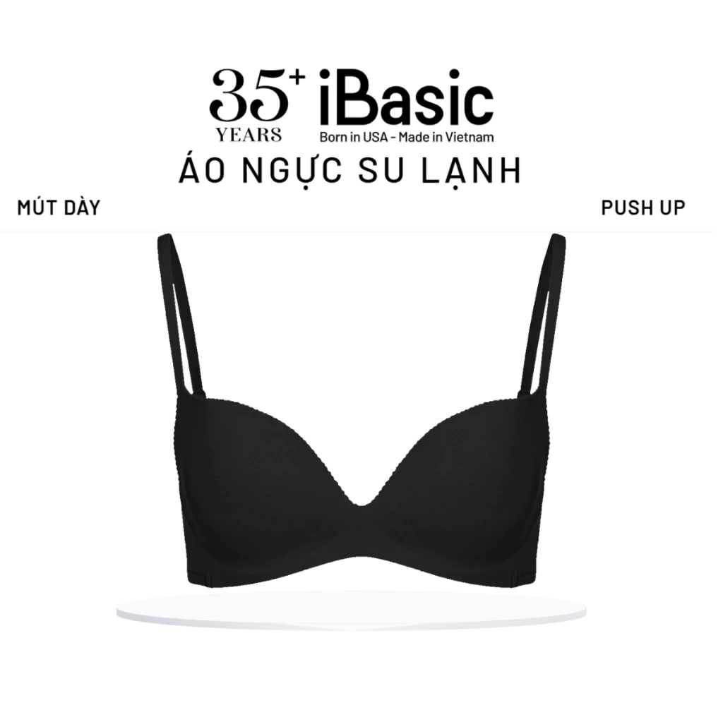 Áo ngực su mút vừa iBasic không đường may lazercut BRAW033