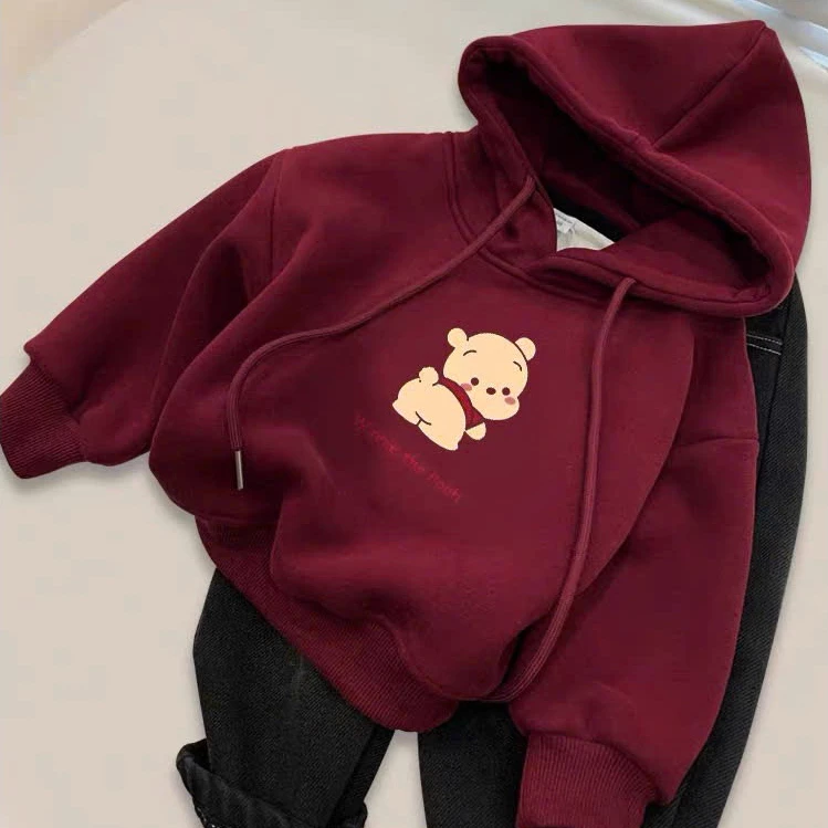 [8–22kg]-COMIMO Áo Nỉ Có Mũ Cho Bé Trai Bé Gái | Áo Hoodie Trẻ Em Nỉ Bông Mềm Mại in họa tiết mặt cười