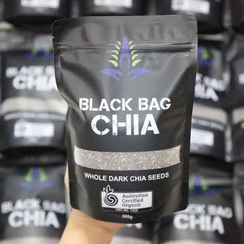 Hạt Chia Đen Túi 500g  [Giảm Cân - Ăn Kiêng]