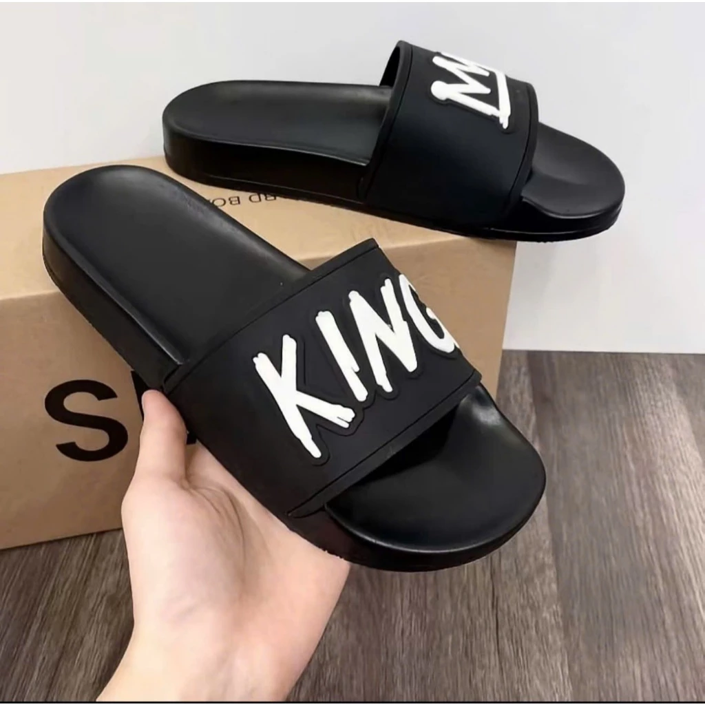 Dép lê quai ngang KING VƯƠNG MIỆN mẫu mới 2026 - dép nam đẹp chống trơn phong cách boy phố đẳng cấp Hottrend 2026
