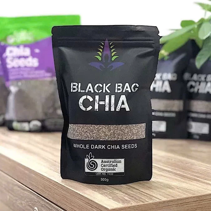 Hạt Chia Black Bag FT 500g - Nguyên Liệu Nhập Khẩu Đóng Gói VN