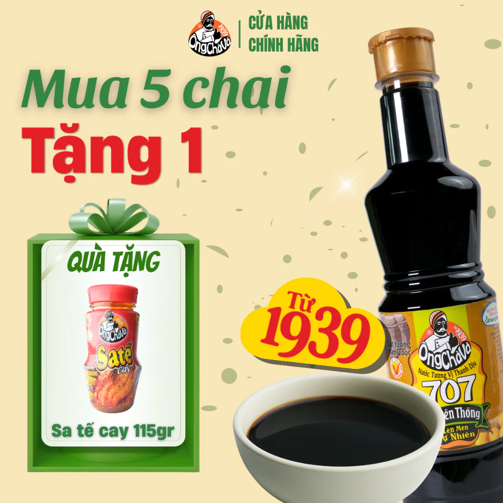 Nước Tương 707 Ông Chà Và 500ml (Soya Sauce)