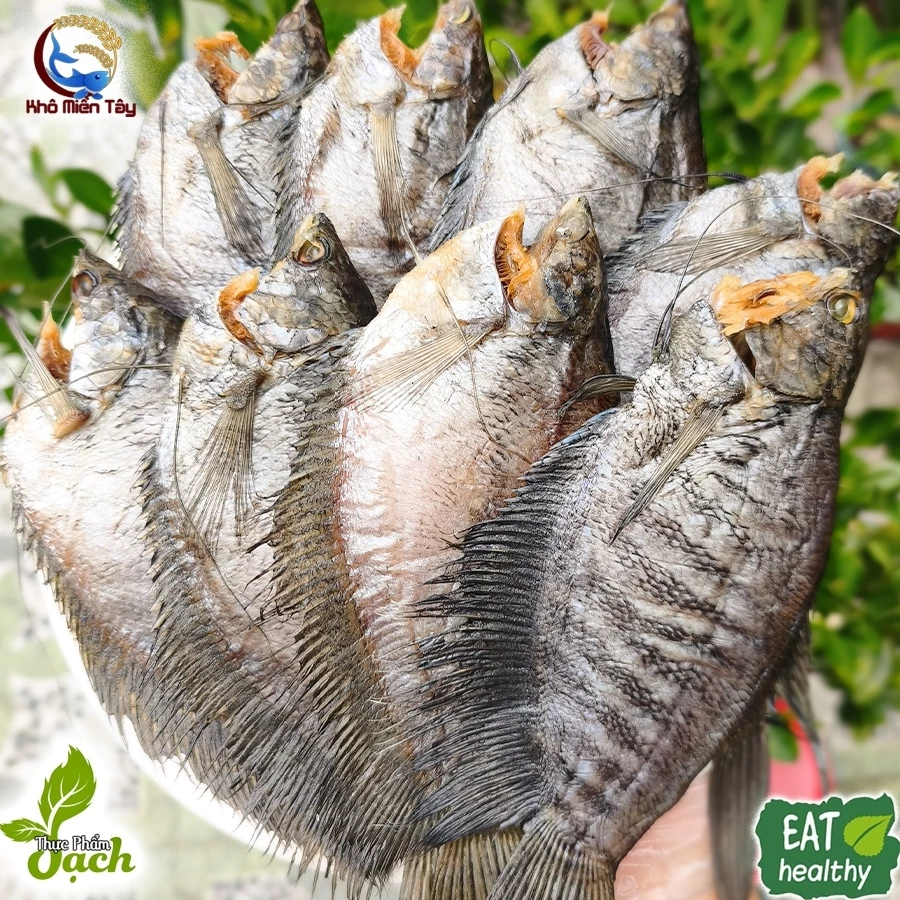 Khô cá Sặc bổi Cà Mau-Ướp vị mặn Kho ca sac Đặc sản Khô Miền Tây