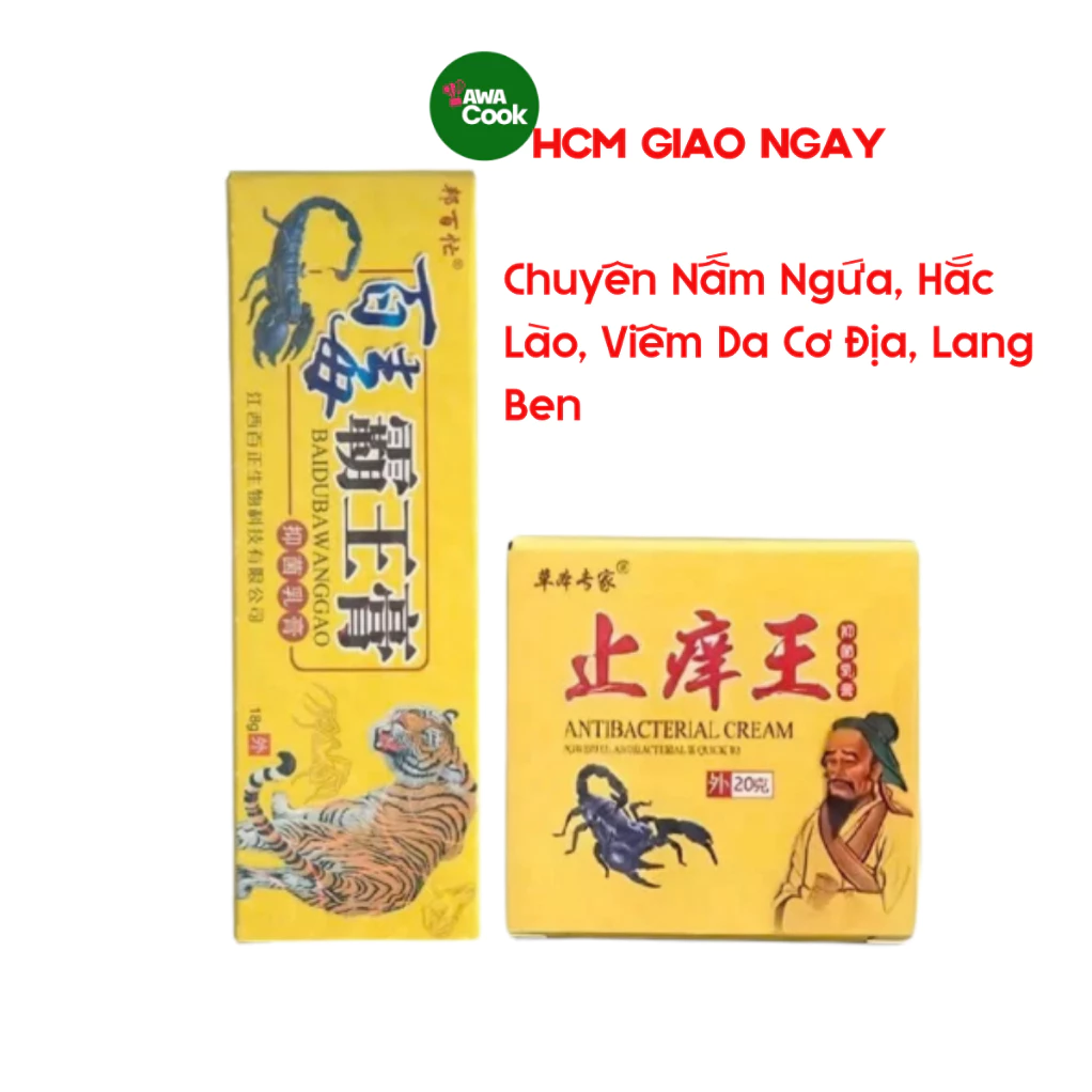 Kem Bôi hủ chuyên nấm ngứa, hắc lào, viêm da cơ địa, lang ben  - hiệu quả 100%