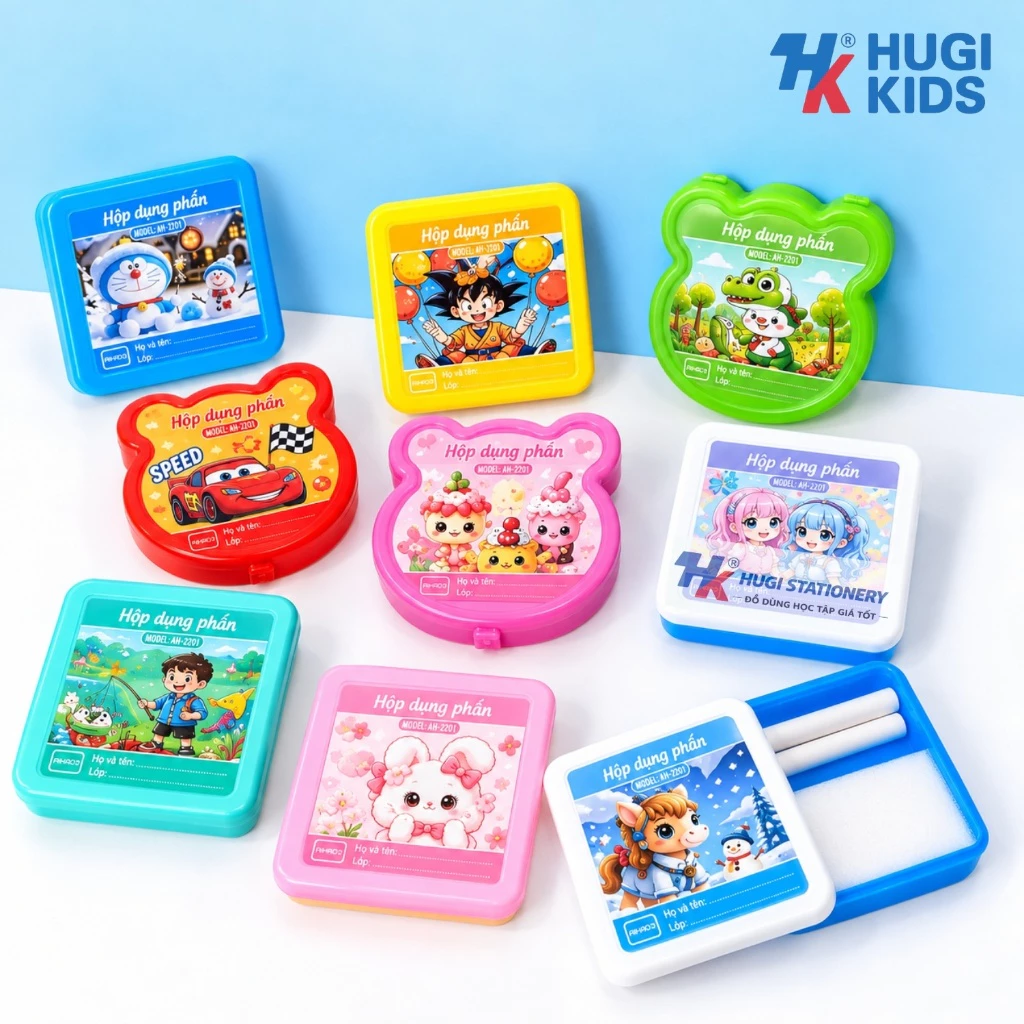 Hộp Đựng Phấn Viết Bảng – Thiết Kế Dễ Thương, Dành Cho Học Sinh