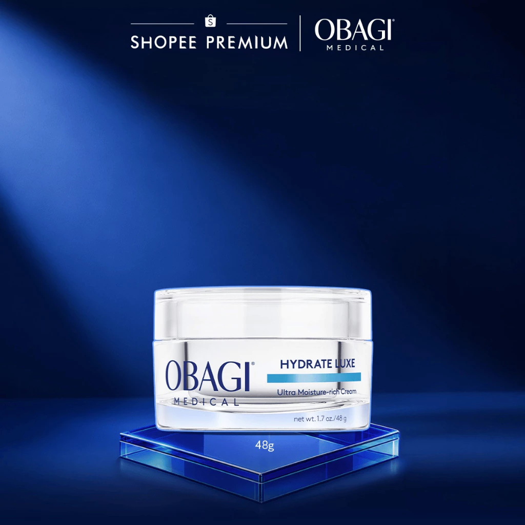 [ĐỘC QUYỀN LIVESTREAM] Kem Dưỡng Ẩm Giàu Dưỡng Chất Và Phục Hồi Chuyên Sâu Obagi Hydrate Luxe Moisture-Rich Cream