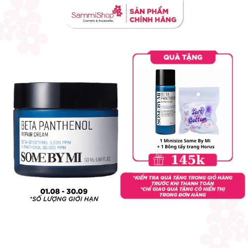 Some By Mi Kem dưỡng Beta Panthenol Repair Cream 50ml