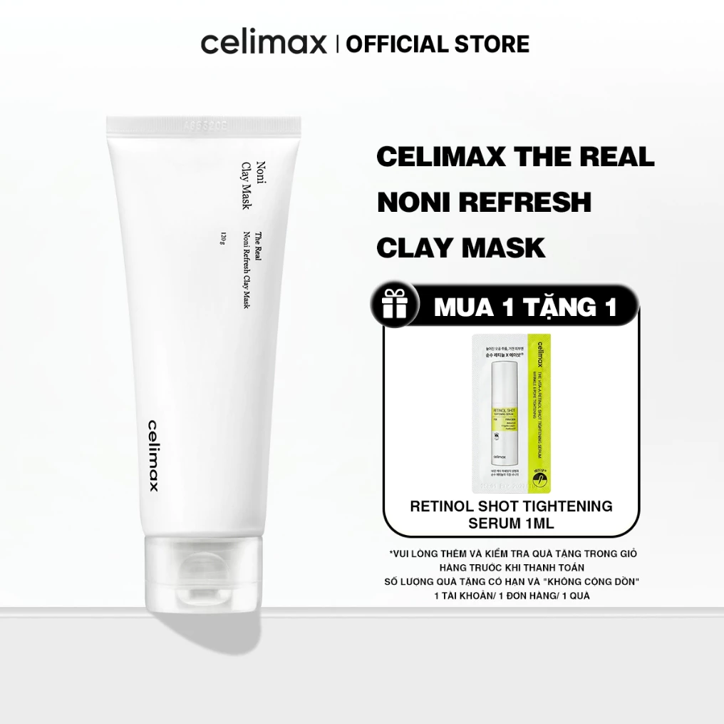 Mặt Nạ Đất Sét CELIMAX The Real Noni Refresh Clay Mask [1]