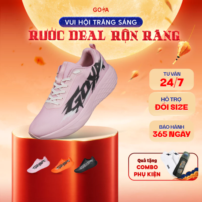 Giày Thể Thao Chạy Bộ Nam Nữ Tập Luyện Hằng Ngày GOYA DAILY MAX Năm 2026 - Nhẹ, Êm Ái, Thoáng Khí 3