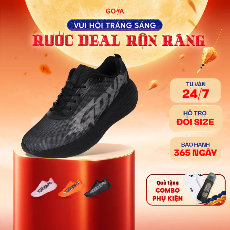 Giày Thể Thao Chạy Bộ Nam Nữ Tập Luyện Hằng Ngày GOYA DAILY MAX Năm 2026 - Nhẹ, Êm Ái, Thoáng Khí 2
