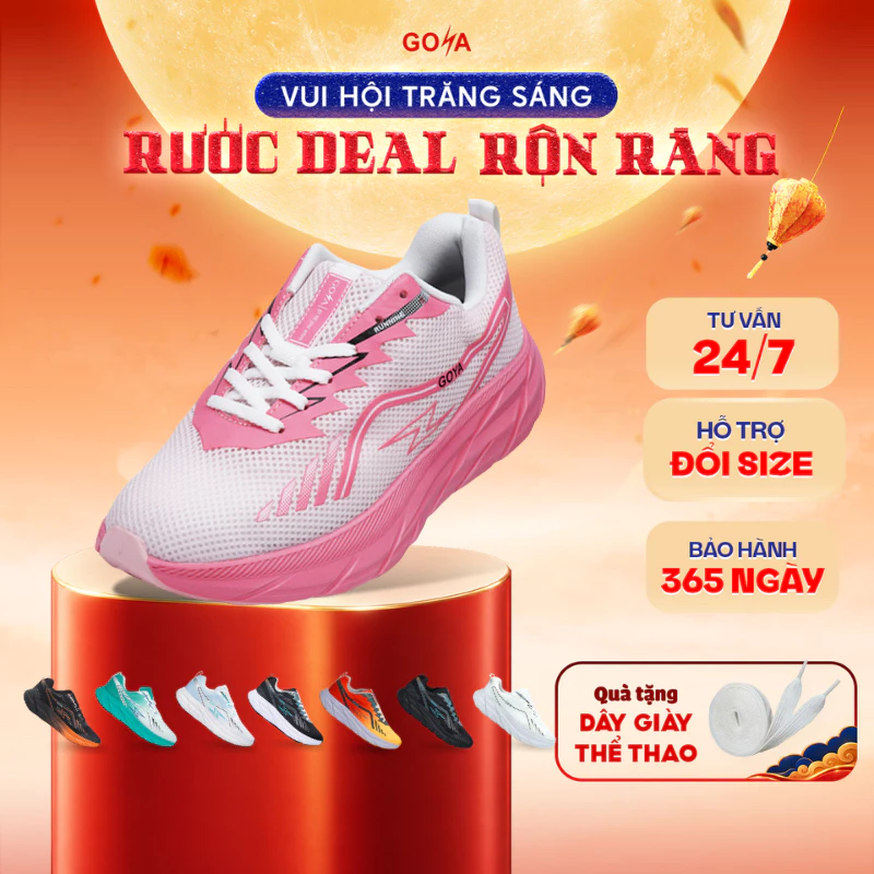Giày thể thao chạy bộ nam nữ Goya Plus năm 2026 - Tổng hơp những màu đặc biệt