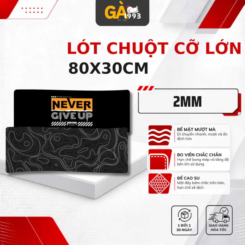 Lót chuột phím tắt văn phòng, pad chuột cỡ lớn 80x30cm dày 2mm nhiều mẫu mã đa dạng
