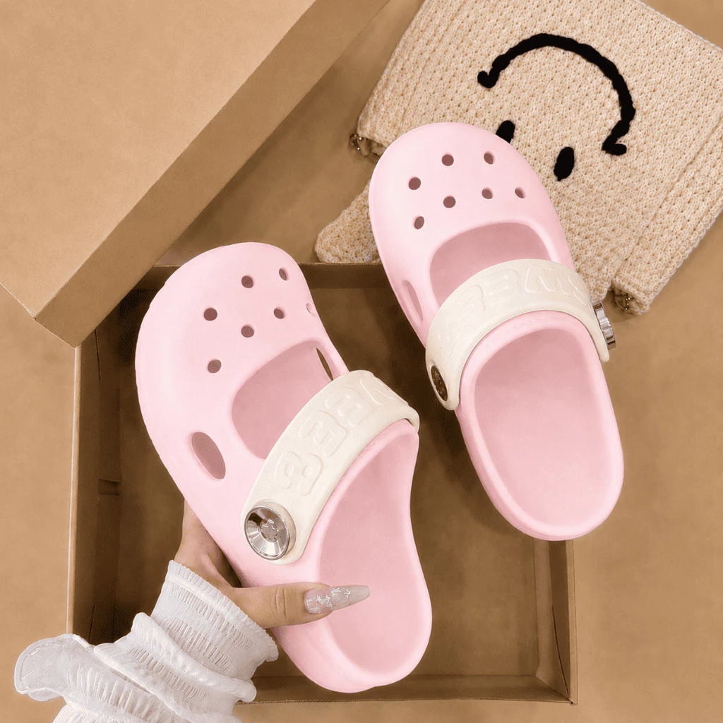 [Tặng kèm Đinh Ngôi Sao] Dép Sục Nữ Sweet Mix Đinh Sao Chất Liệu EVA Chống Trơn Trượt - Anya.store QH12