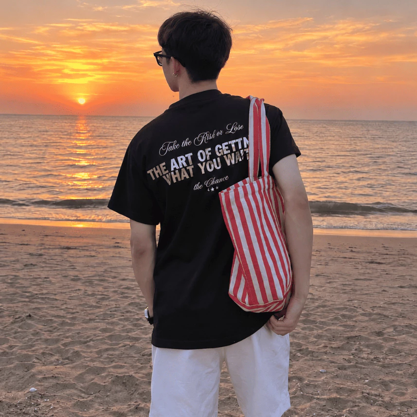 [NEW ARRIVAL] Áo Thun Nam Nữ Form Rộng Đường Phố LETISAIGON Unisex 270Gsm Cotton Vải Không Xù