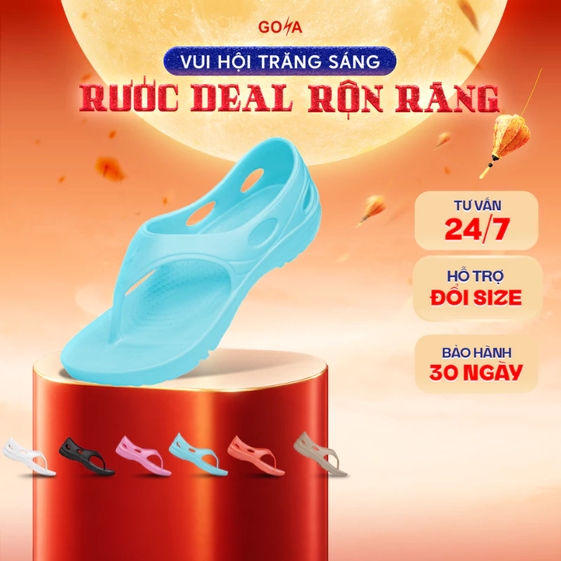 Dép thể thao chạy bộ nam nữ GOYA SANDAL PLUS nâng cấp full màu năm 2026 3 - công nghệ SkyBoune™ EVA
