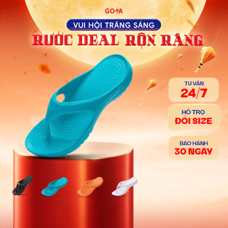 Dép Thể Thao Chạy Bộ Goya Flip GF23 Full Màu Năm 2026 03 - Êm Ái, Thoáng Khí, Nảy Tốt